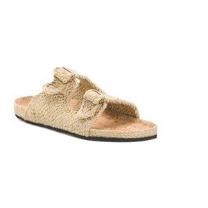 NOMADIC STATE OF MIND Sparkle Gold Moses Cork Footbed Sandals